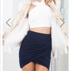 SHOWPO ALL SKIRT IN NAVY BRAND NEW  💕